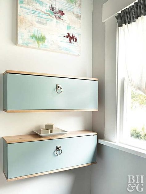 Wall storage cabinets