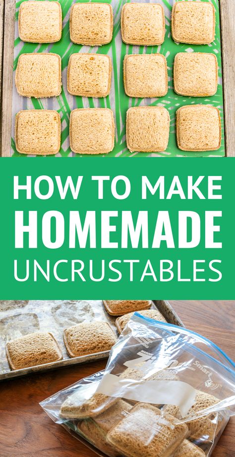 DIY Uncrustables Sandwiches -- make these perfectly portable frozen PB&J sandwiches part of your weekly meal prep day... And YOU control the quality of the ingredients. Great for road trips, vacation, as well as packed lunches! | uncrustables recipes | homemade uncrustables | uncrustables lunch ideas | how to make uncrustables | suckers uncrustables #freezermeals #freezerfriendly #freezercooking #homemade #mealprep #mealprepideas #mealpreps #sandwiches #lunchideas #lunchboxideas #lunchrecipes Prep Sandwiches For The Week, Kid Meal Prep For The Week, Homemade Frozen Snacks, Diy Uncrustables How To Make, Zoo Field Trip Lunch Ideas, Frozen Pb&j Sandwiches, How To Make Uncrustables Homemade, Frozen Lunch Ideas Make Ahead, Meal Prep Snacks For Kids