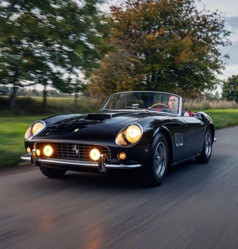 Retro Racing on Instagram: "Top Down Today . Ferrari 250 GT SWB California Spider . 📸 @dkengineering #ferrari #ferrari250 #ferrari250gtswbcaliforniaspider #250gtswb #ferrari250gtcaliforniaspider #classic #classicferrari #ferrariclassic #spyder #roadster #retroracing" 250 Gt California, Ferrari Convertible, Ferrari 250 Gt Swb, 250 Gt Swb, Vintage Sports Cars, Ferrari California, Ferrari 250, Ferrari Car, My Dream Car