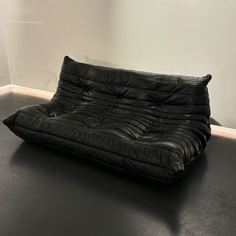 TOGO 3 SEATER by Michel Ducaroy for Ligne Roset In my opinion, the Togo in Black leather is just chefs kiss 🤌🏾 DM now to secure dates for your next shoot, event or production. #togo #ligneroset #togosofa #togorental #proprental #vintagerental Michel Ducaroy, Togo Sofa, Chefs Kiss, Ligne Roset, Apartment Decor Inspiration, First Apartment, Vintage Rentals, In My Opinion, Apartment Inspiration