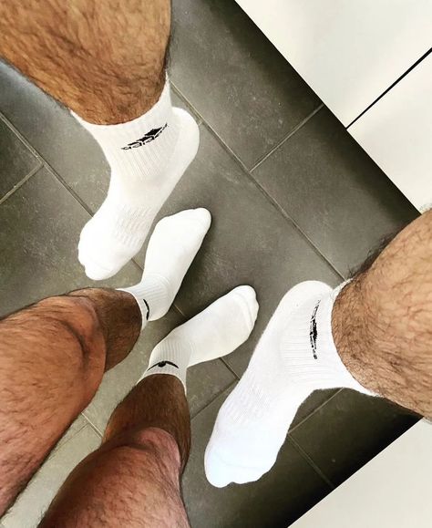 Men In Socks, Cute Guy Pics, Gym Guys, Abs And Cardio Workout, Gay Aesthetic, Mens Leather Sandals, Country Men, Clipuri Video, White Socks