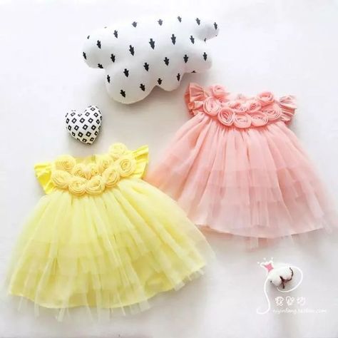 Fashion Frocks, Princess Frocks, Frocks For Babies, Stylish Baby Girls, Fendi Dress, Girls Party Wear, Baby Party Dress, Party Frocks