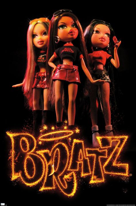 PRICES MAY VARY. This Trends Bratz: Scream - Group Wall Poster uses high-resolution artwork and is printed on PhotoArt Gloss Poster Paper which enhances colors with a high-quality look and feel High-quality art print is ready-to-frame or can be hung on the wall using poster mounts, clips, pushpins, or thumb tacks Made in the USA and Officially Licensed Easily decorate any space to create the perfect decor for a party, bedroom, bathroom, kids room, living room, office, dorm, and more Perfect size 90s Room Ideas, Bratz Poster, Y2k Wall Decor, Hoco Queen, Bratz Forever Diamondz, 2000s Posters, Bratz Outfits, Bratz Characters, Bratz Makeup