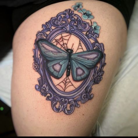 Tim Burton Butterfly, Corps Bride Tattoo, Corpse Bride Butterfly Tattoo, Emily Corpse Bride Tattoo, Corpse Bride Tattoo Ideas, Perfect Tattoo Ideas, Corpse Bride Butterfly, Perfume Tattoo, Corpse Bride Tattoo