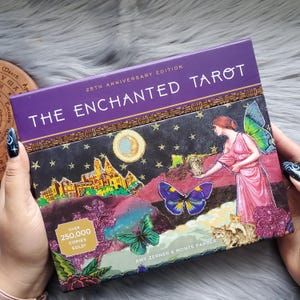 AVTarotMarket - Etsy The Enchanted Tarot Deck, Enchanted Tarot Deck, The Enchanted Tarot, Love Tarot, Oracle Decks, Tarot Deck, Seattle Washington, 25th Anniversary, Tarot Card