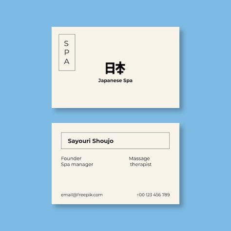 Japanese Spa, Spa Business Cards, Resume Maker, Spa Business, Business Card Maker, Flyer Maker, Card Banner, Poster Maker, Poster Invitation