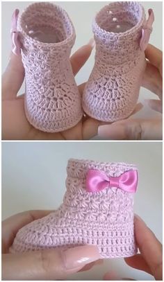 Botas Bebe Punto Jazmin A Crochet - Ideas De Ganchillo Crochet Baby Shoes Free Pattern, Baby Shoes Diy, Crochet Baby Booties Pattern, Crochet Baby Sweaters, Crochet Baby Boots, Crochet Shoes Pattern, Crochet Baby Shoes Pattern, Baby Shoes Pattern, Baby Booties Pattern