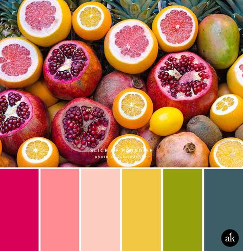 Food Colour Palette, Tropical Color Palette, Cocktail Pattern, Summer Color Palettes, Tropical Bedrooms, Reusable Nappies, Wedding Colours, Color Pallete, Color Schemes Colour Palettes