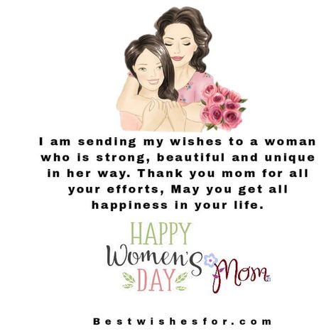 Happy Women’s Day 2023 To My Mom | Best Wishes Happy Women’s Day To My Mom, Happy Women's Day Mom Quotes, Happy Womans Day Wishes Quotes, Happy Women's Day Mom, Happy Womans Day Wishes, Womens Day Wishes Quotes, Womens Day Wishes, International Women's Day Wishes, Wishes For Mother