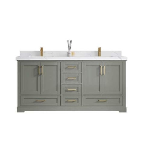 Willow Collection 72 in W x 22 in D x 36 in H Boston Double Bowl Sink Bathroom Vanity with Countertop - On Sale - Bed Bath & Beyond - 34581042 Bathroom Double Sink Vanity, Bowl Sink Bathroom Vanities, Bowl Sink Bathroom, Bathroom Double Sink, Vanity Double Sink, Bathroom Vanity Double Sink, Hairdryer Holder, Traditional Bathroom Vanity, Vanity Drawers