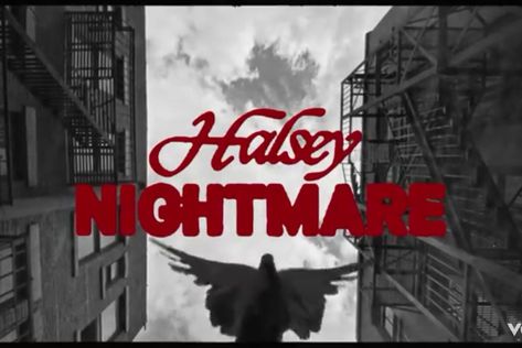 Nightmare Halsey, Halsey Nightmare, Ashley Frangipane, Halsey, Spotify Playlist, Broadway, Music Videos, Neon Signs, Portfolio