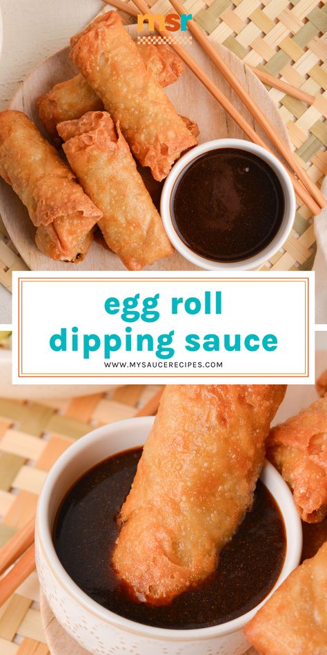 Homemade Egg Roll Dipping Sauce, Soy Dipping Sauce For Spring Rolls, Crispy Egg Rolls, Best Egg Rolls Recipe, Egg Roll Stir Fry Recipe, Egg Roll Sauce Recipe Easy, Chinese Dipping Sauce Egg Rolls, Easy Asian Dipping Sauce, Eggroll Sauce Recipe