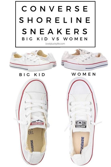 big kid converse shoreline versus women converse shoreline - almost ZERO difference! except the kids' sizes are $15 less expensive Nursing Friendly Outfits, Women Converse, Converse Shoreline, Scratch Cooking, Mom Shoes, Hand Painted Shoes, Michael Kors Outlet, Kids Converse, Mom Blog