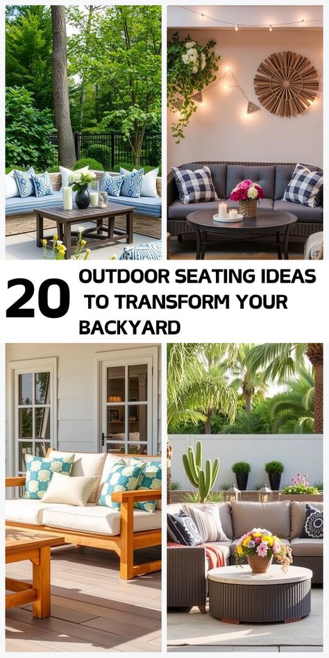 Want to create a cozy outdoor lounge? These 19 sofas offer both style and comfort, making your patio a true extension of your home. Outdoor Sofa Ideas, Sofa Decorating Ideas, Patio Setup, Cozy Christmas Living Room, Built In Sofa, Curved Sectional, Outdoor Sofa Bed, Teak Sofa, Outdoor Sofas