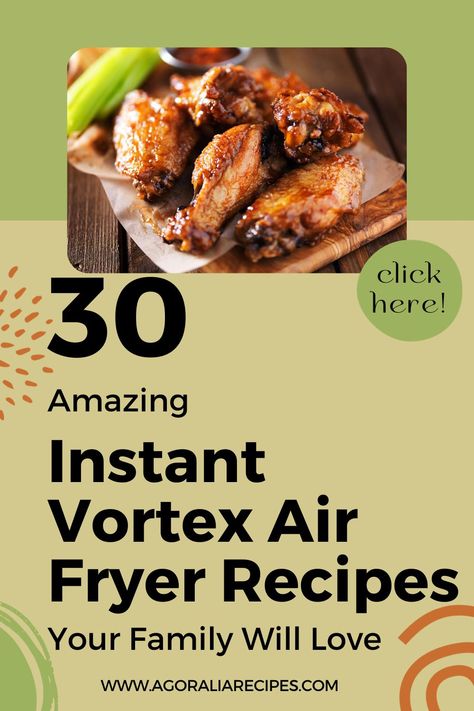 This article has all the delicious recipes you can make in your Instant Vortex air fryer. Follow along as we have added yummy yet super easy Instant Vortex Air Fryer recipes, Instant Vortex Plus Air Fryer recipes, and Instant Vortex Mini Air Fryer recipes. So, no matter which model of air fryer you have, you can check out these recipes and find something you can make for your family. Insta Vortex Air Fryer Recipes, Instant Pot Vortex Recipes, Instant Vortex Recipes, Instant Pot 10qt Vortex Plus Air Fryer Oven Recipes, Instant Pot Airfryer Vortex Recipes, Instant Vortex Mini Air Fryer Recipes, Instant Vortex Plus Recipes, Air Fryer Vortex Recipes, Instant Pot Vortex Air Fryer Recipes