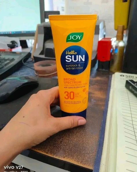 Joy sunscreen SPF 30 is very underrated product. If none of the spf works on you I bet this will definitely work. Fire product 🔥 #joy #sunscreen #skincare #spf Joy Sunscreen, Sunscreen Skincare, Tanning Lotion, Spf Sunscreen, August 15, Cashew, Sunscreen, You And I, Lotion