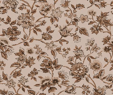 Wall Blush Originals Introducing "Etta", the perfect addition to your home. Combining a neutral brown color palette with a vintage floral pattern, it creates a stunning and calming aesthetic. Transform your space with a cozy, timeless look that will last! 19-inch panel design and available in heights from 2 - 20 feet Choose between a PEEL AND STICK VINYL application or a PASTE TO THE WALL TRADITIONAL NON-WOVEN application. Subtle sheen Shades of Brown Easily removable making it the perfect wallp #VintagePatternLove #RetroInspiration #NostalgicDesigns #ThrowbackTextures Orange Peel Wall Texture, Wall Blush, Calming Aesthetic, Concrete Wallpaper, Brown Color Palette, Peel And Stick Vinyl, Vintage Floral Pattern, Brown Wallpaper, To The