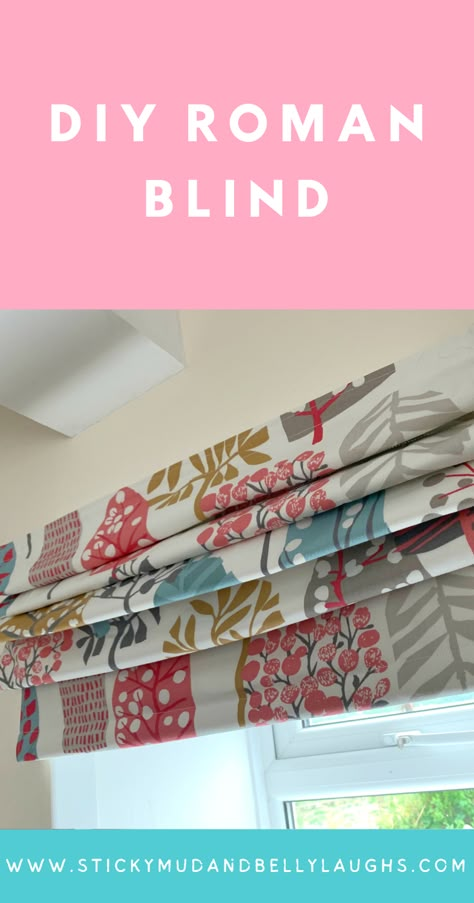 How To Make A Blind Easy Diy, Diy Roman Shades From Faux Wood Blinds, Making Roman Blinds, Faux Roman Blinds Diy, Make A Roman Blind, Making A Roman Blind, Making Blinds For Windows, Diy Roman Blinds Easy, How To Make Roman Blinds Step By Step