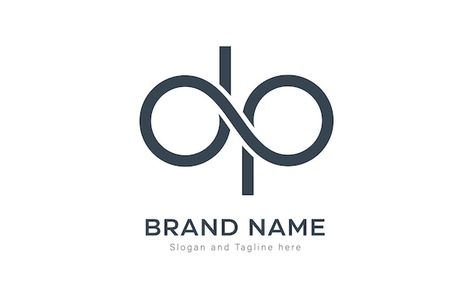 Vector dp letters linked logo design vec... | Premium Vector #Freepik #vector Dp Letter Logo, Dp Logo Design, Dp Monogram, D Letter Design, Dp Logo, Company Identity, Best Mehndi Designs, Dana Point, Best Ads