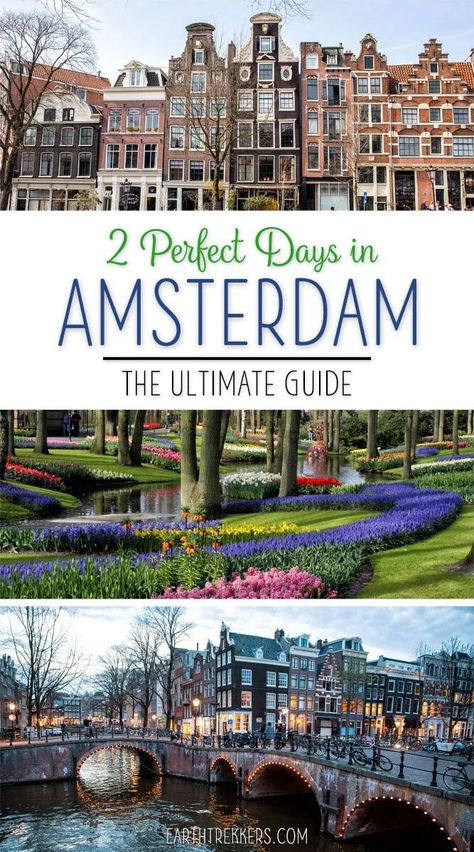 2 Days In Amsterdam, Visiting Amsterdam, 3 Days In Amsterdam, Amsterdam Weekend, Amsterdam Guide, Amsterdam Vacation, Amsterdam Itinerary, Amsterdam Travel Guide, Visit Amsterdam