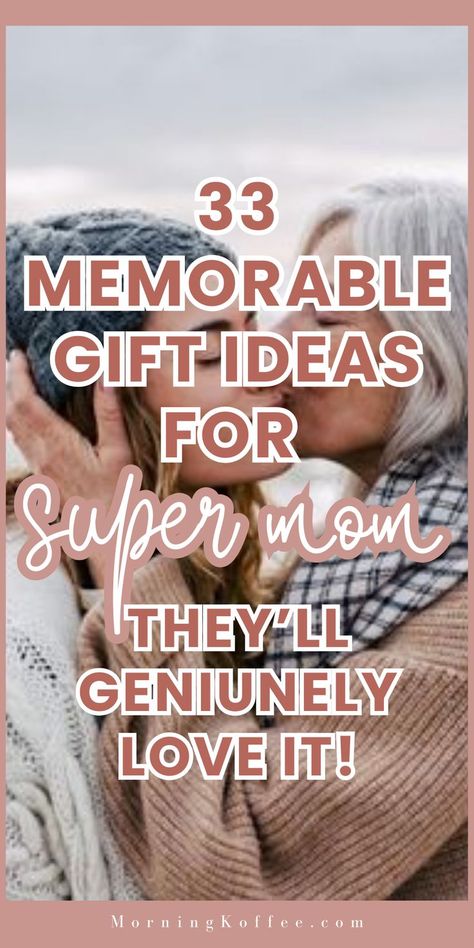 These are 33 best holiday gift ideas for mom she will absolutely obsess over. Very thougtful gift ideas fro this christmas for your most special person who loves you unconditionally. Best holiday gift ideas for mom. Memorable Gift Ideas, Meaningful Gifts For Mom, Meaningful Gift Ideas, Gift Ideas For Mom, Love You Unconditionally, Best Gifts For Mom, Holiday Gift Ideas, Super Mom, Affordable Gifts