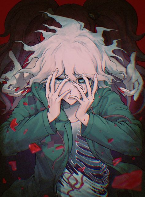 Nagito Despair Disease, Danganronpa Nagito Wallpaper, Nagito Komaeda Fanart Insane, Danganronpa 2 Wallpaper, Nagito Komaeda Official Art, Nagito Wallpaper, Nagito Komaeda Wallpaper, Komaeda Fanart, Nagito Komaeda Fanart