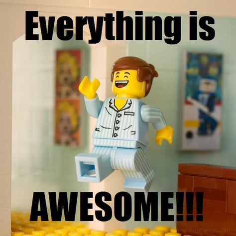 Everything is awesome! The LEGO movie Lego App, The Lego Movie, Mega Pokemon, Awesome Lego, Lego Man, Lego Worlds, Lego Party, Lego Movie, Everything Is Awesome