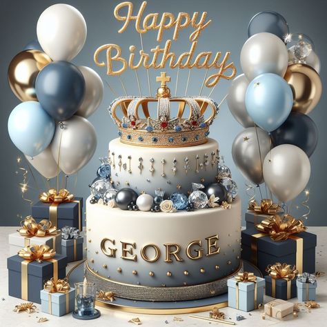 Happy Birthday George, Male Names, Birthday Wishes Greetings, A Birthday Cake, Let's Celebrate, Lets Celebrate, Liverpool Fc, Birthday Wishes, Liverpool