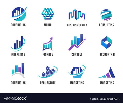 Seo Logo Design, Marketing Logo Ideas, Economic Development Logo, Logo Investment, Network Logo Design, Finance Logo Ideas, Sales Logo, Chart Logo, Finance Logo Design