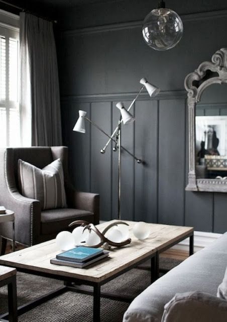 Shades Of Grey Paint, Charcoal Grey Paint, British Paints, Grey Sofa Living Room, Gray Shades, Wall Colour, Gray Walls, Grey Paint, Grey Paint Colors