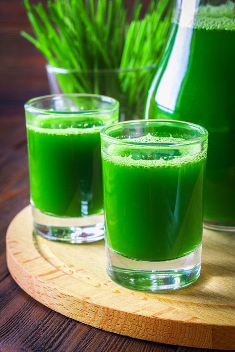 Homemade Wheatgrass Juice Recipe (Easy) - SmartSexyPaleo Wheat Grass Juice, Wheatgrass Juice, Edible Grass, Wheatgrass Powder, Power Lifting, Healthy Drinks Smoothies, Healthy Drink, Juice Recipe, Wheat Grass