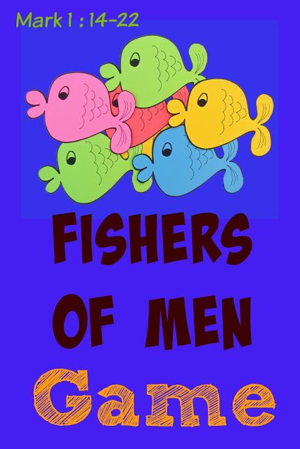 Fishers Of Men Game, Sunday School Projects, Sunday School Games, Fishers Of Men, Kids Sunday School Lessons, Sunday School Kids, Sunday School Crafts For Kids, Preschool Bible, Colouring Sheets