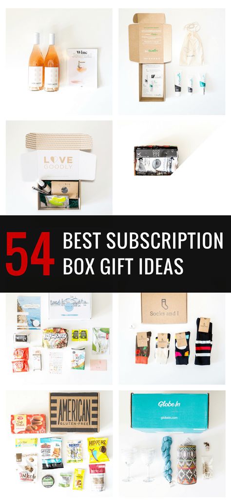 Subscription Box Gift Ideas Diy Subscription Box, Box Gift Ideas, Subscription Box Business, Craft Box Subscription, Boxes Diy, Gift Guide Women, Best Subscription Boxes, Gift Subscription Boxes, Monthly Box