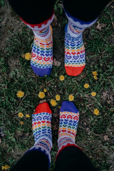 🌈 Rainbow Hearts & Mismatched Socks. ❤️🧡💛💚💙💜 Mismatched Socks, Rainbow Hearts, Rainbow Heart, Socks, Rainbow, On Instagram, Quick Saves, Instagram