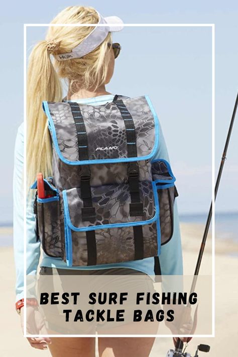 Fishing Cart, Surf Bag, Fishing Tackle Bags, Fishing Backpack, Surf Fishing, Fishing Diy, Backpack Reviews, Sling Pack, Fishing Equipment