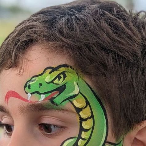 Face Paint Shop Australia on Instagram: "Let your inner serpent shine! 🐍 A fantastic snake face paint design by @rainbowtigerfacepainting 🎨 Explore more snake face paint ideas and get inspired at 👇👇👇 https://www.facepaintshopaustralia.com/face-paint-club-challenge . . . #shareyourfacepaint #kidsfacepainting #facepaintartist #facepaintingkids #facepaintclubchallenge #snakefacepaint #facepaintshopaustralia #reptilefacepaint #kidspartyplanner #facepaintingideas #happykids #kidsfacepaint #facep Snake Face Paint, Dragon Face Painting, Snake Face, Face Paint Ideas, Kids Party Planner, Face P, Dragon Face, Face Painting Easy, Kids Face Paint