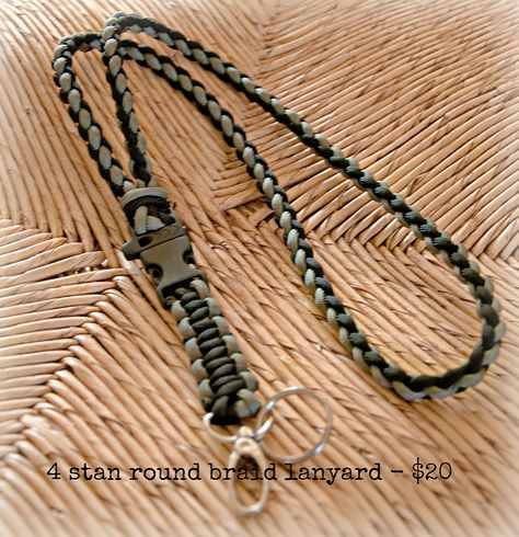 550 Cord Projects, Parachute Cord Crafts, Cord Projects, Paracord Crafts, Outdoor Hacks, Paracord Projects Diy, Paracord Necklace, Diy Lanyard, Paracord Braids