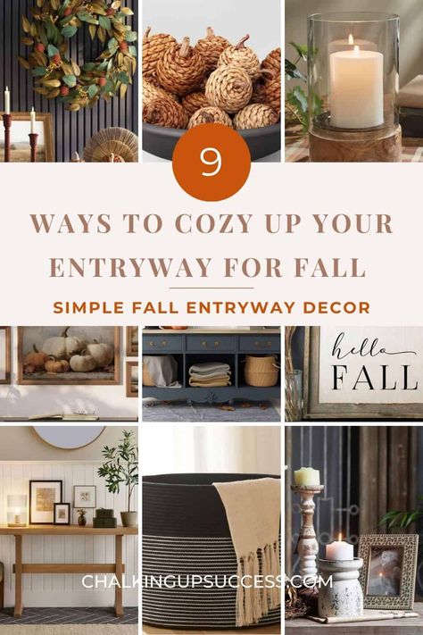 Autumn Entryway Decor, Fall Sofa Table Decor Ideas, Fall Foyer Table Decor, Fall Decor Entryway Table, Thanksgiving Entryway Decor, Simple Fall Table Decor, Fall Entryway Table Decor, Fall Entryway Table, Foyer Table Decor