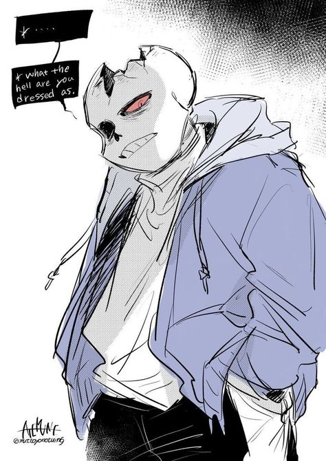 Horror Sans, On Twitter, Twitter, Black