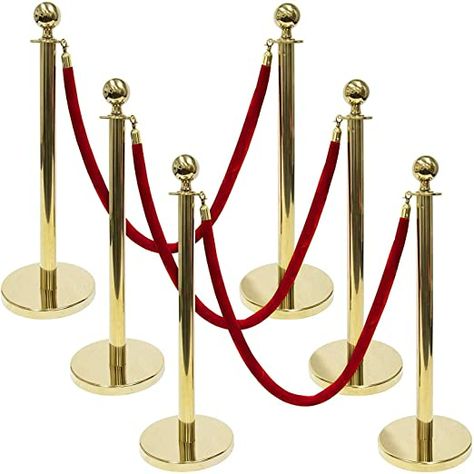 Red Carpet Ropes, The Velvet Rope, Velvet Rope, Small Entrance, Home Theater Decor, Ghost Chairs, Event Solutions, White Drapes, Crowd Control