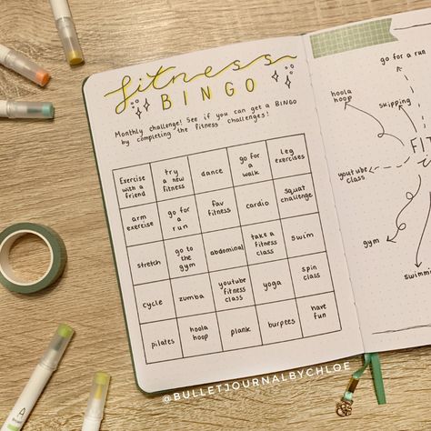 10 Fitness Spread Ideas For Your 2022 Bullet Journal – Archer and Olive Fitness Bujo, Archer And Olive, Journal Tracker, Everyday Planner, Fitness Tracking, Grid Journals, Dot Grid Journal, Bullet Journal Ideas, Education Inspiration