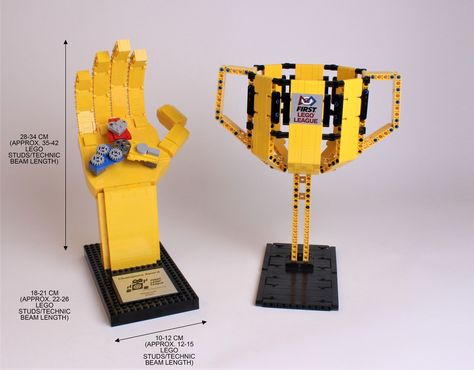 LEGO Ideas - Design the Next FIRST® LEGO® League World Festival Trophy! Brief Lego Trophy, Lego Robotics, First Lego League, Trophy Design, 2025 Vision, Lego Projects, Lego Ideas, Cardboard Crafts, Robotics