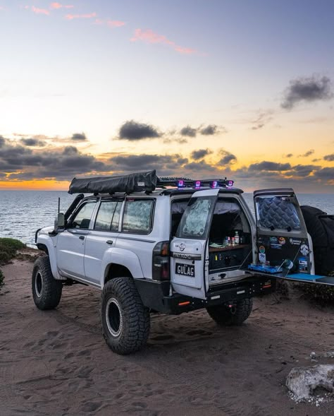 4x4 Camping Setup, 4wd Camping Setup, 4x4 Setup, 4wd Setup, Off Road Cars, 4wd Camping, Camping 4x4, Adventure 4x4, Nissan Patrol Y61