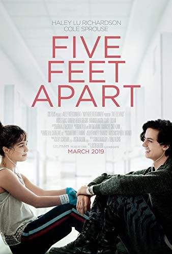 Five Feet Apart Tam Film, Five Feet Apart, Claire Forlani, Haley Lu Richardson, Justin Baldoni, Ingmar Bergman, رعب نفسي, Movies 2019, Netflix Movies