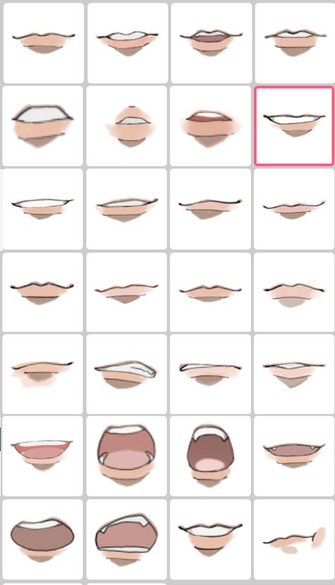 How To Draw Lips, Draw Lips, Drawing Face Expressions, Mouth Drawing, 얼굴 드로잉, Drawing Tutorial Face, Body Drawing Tutorial, 얼굴 그리기, Seni Dan Kraf