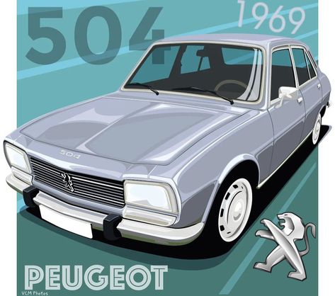 #Peugeot 504(1969) Peugeot 504, Jdm Wallpaper, Auto Design, Vintage Logo, Car Design, Jdm, Peugeot, Classic Cars, Cars