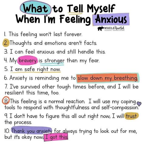 34.9k Likes, 298 Comments - My Self-Love Supply™ (@myselflovesupply) on Instagram: “Helpful words by @wholeheartedschoolcounseling ❤️ what else would you add? 👇🏻 • • • • • • • • • •…” Positive Affirmations For Kids, Learning Poster, Affirmations For Kids, Positive Self Talk, Coping Strategies, Mental And Emotional Health, School Counseling, Social Emotional Learning, Self Compassion