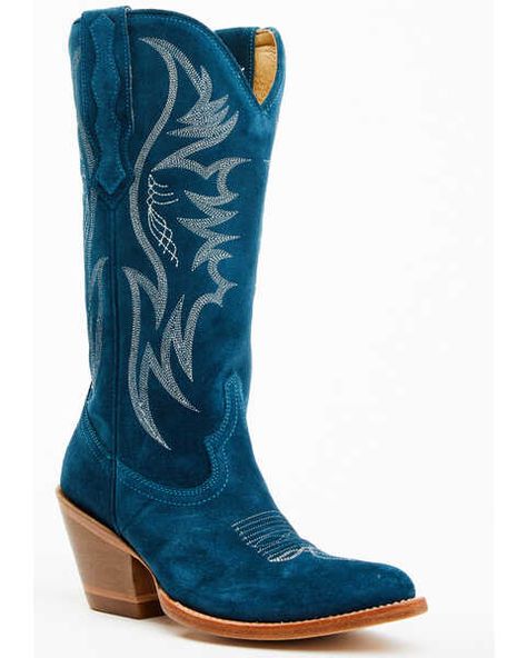 Idyllwind Womens Charmed Life Western Boots - Pointed Toe, Teal New Boot Goofin, Country Fest, Pretty Boots, Cute Cowgirl Boots, Cute Cowgirl, Fest Outfits, Womens Cowgirl Boots, Boot Barn, Western Cowgirls