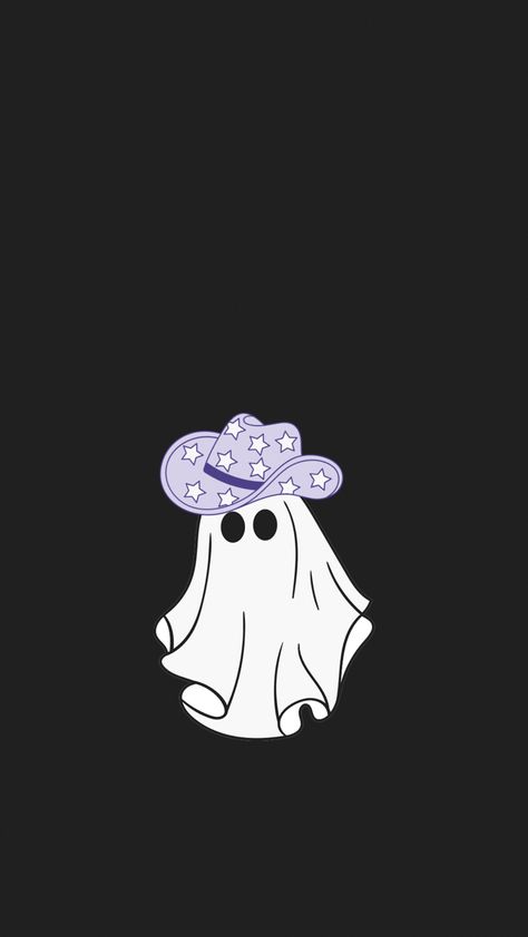 Ghost With Cowboy Hat Wallpaper, Gost Background, Cowboy Ghost Wallpaper, Ghostly Wallpaper, Ghost Background Wallpapers, Horror Phone Wallpaper, Widgets Background, Ghost Phone Wallpaper, Cute Ghost Wallpaper