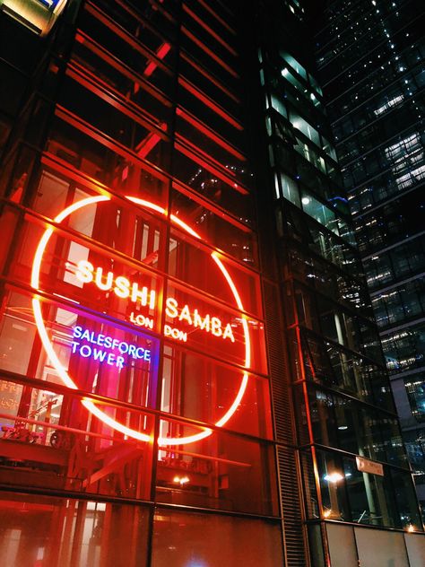 Sushi Samba, In London, Neon Signs, Neon, London